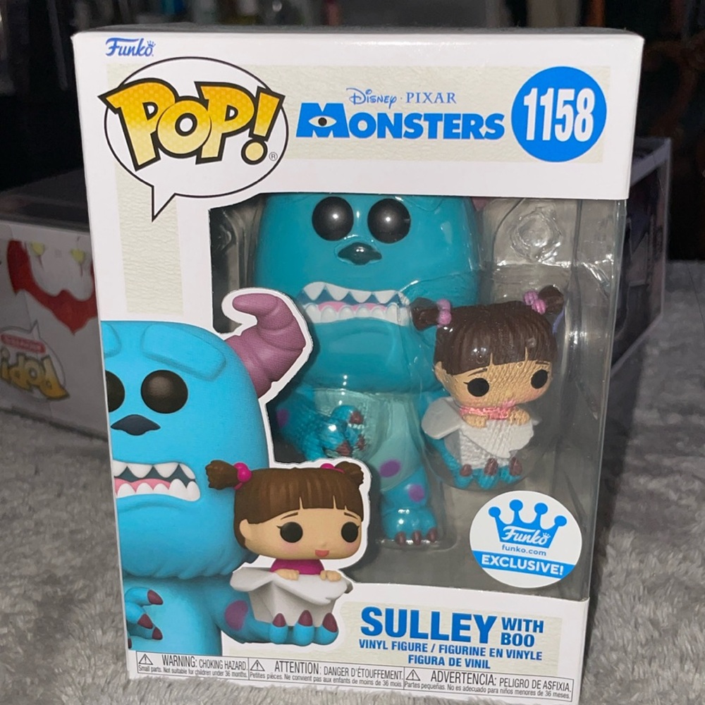 Exclusive! Funko Pop Figure, Sully With Boo, Disney Pixar Monsters, 1158